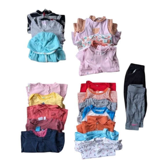 Bundle Of Baby Girl Clothes 9m, 9m-12m Various Brands - Picture 1 of 6